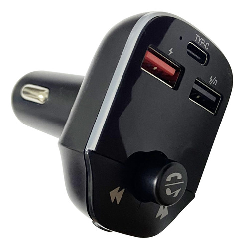 Transmisor Receptor Bluetooth Fm Cargador Auto Manos Libres