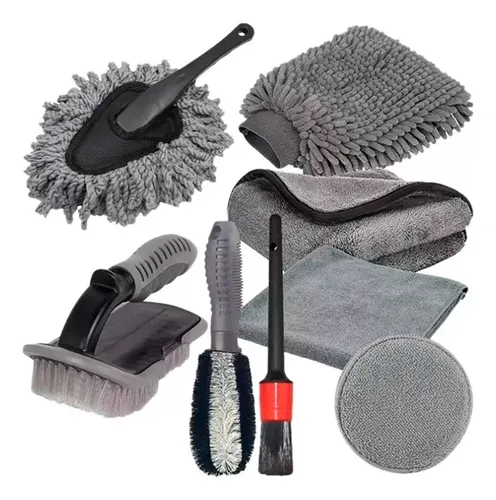 comprar Kit De Limpieza Detallado De Vehículos Con 8 Accesorios