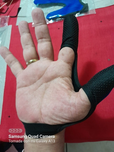 Imagen 3 de 4 de Guante Para Pesca Para Reel Frontal Y Reel Rotatorio