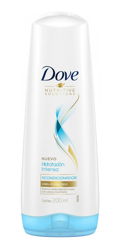 Imagen 4 de 6 de Dove Hidratacion Intensa 200ml Shampoo / Acondicionador