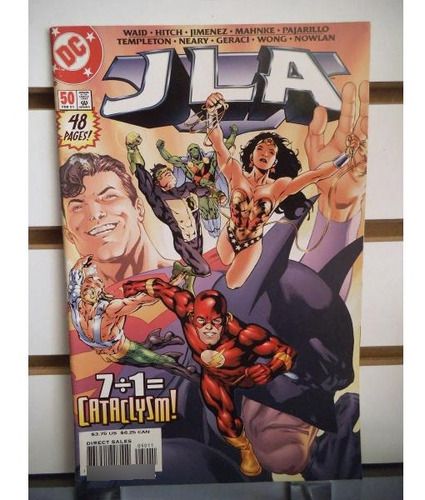 Jla 50 Liga De La Justicia Dc Comics Ingles