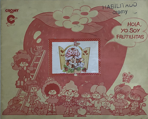 Frutillitas Sin Tapa Álbum Figuritas, B3ca1 (Usado)
