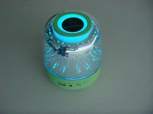 Caixa De Som Bluetooth H'maston Yx-10 Luz Led