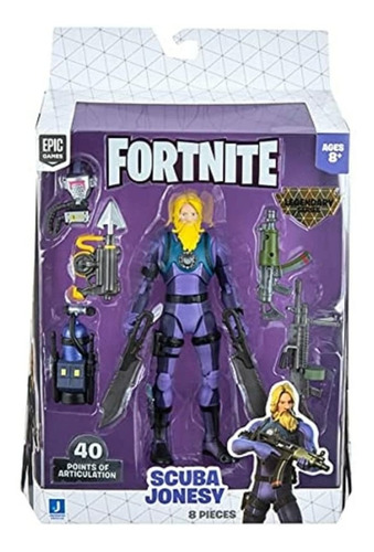 Figura Fortnite Scuba Jonesy Epic Games Legendary Series