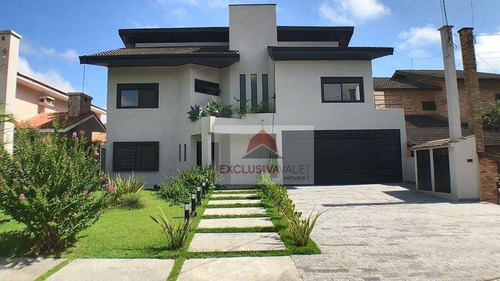 Imagem 1 de 30 de Casa Com 4 Dormitórios, 580 M² - Venda Por R$ 2.390.000,00 Ou Aluguel Por R$ 16.000,00/mês - Conjunto Residencial Esplanada Do Sol - São José Dos Campos/sp - Ca0971