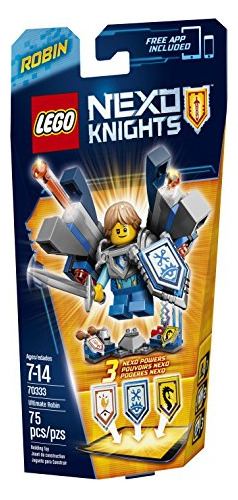 Kit De Construcción Lego Nexo Knights Ultimate Robin (75 Pie