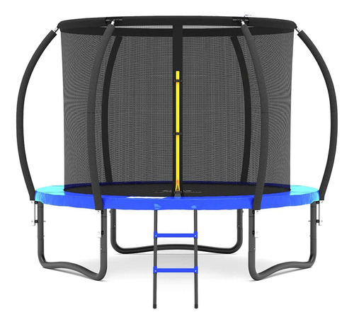 Trampolín Brincolín De 8 Pies 2.43m Diámetro Con Escalera 