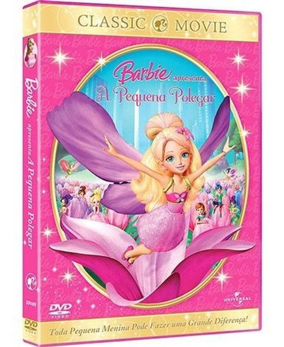Dvd - Barbie - A Pequena Polegar - ( 2009 ) - Lacrado