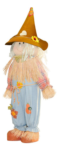 Set De 7 Disfraces De Espantapájaros Incluye Kit De Paja De Rafia Para Espantapájaros Sombrero De Espantapájaros Para Halloween Accesorio Para Fiesta
