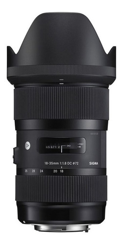 Imagem 1 de 3 de Lente Sigma Dc 18-35mm F/1.8 Art Para Nikon