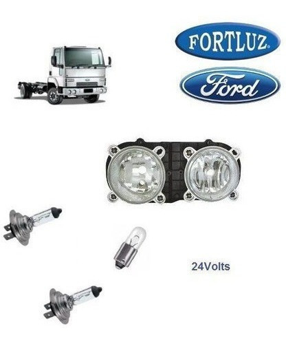 Imagem 1 de 1 de Farol Dianteiro Ford Cargo 5032 2005 Original Fortluz Le