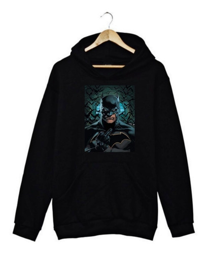 Buzo Buso Sweater Con Capota Batman Unisex 