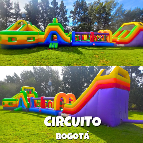 Alquiler Inflables Gigantes Carrera Obstaculos Burbujas