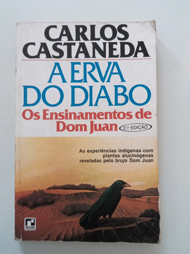 Livro A Erva Do Diabo - Carlos Castaneda