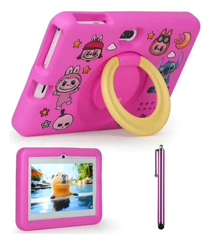 Tablet Kids Infantil Para Criança Capa Antiqueda 7 T470