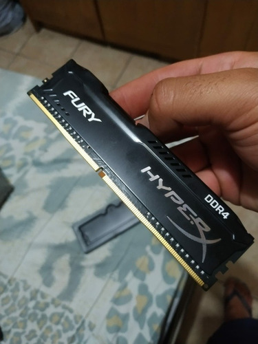 Imagem 2 de 4 de Memória Ram Ddr4 4gb Fury Hyperx 2400mhz