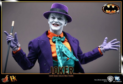 Hot Toys Joker Coringa Jack Nicholson Dx08 1989 - Raríssimo