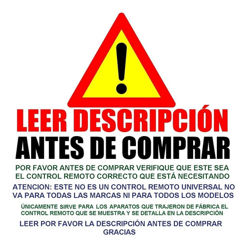 Imagen 2 de 5 de Control Remoto Bs23cns Bs30cns Bs45cns Para Bgh Aire Split