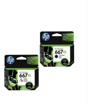 Comprar Kit Cartuchos Originais Hp 667xl Preto E Colorido
