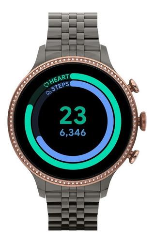 Imagen 7 de 9 de Smartwatch Fossil Gen 6 Mujer Acero Inoxidable V