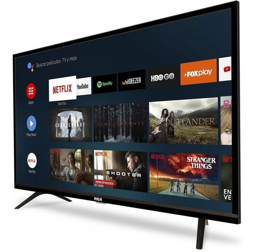 Smart Led Tv Rca 50'' 4k Android Tv Netflix Control Voz