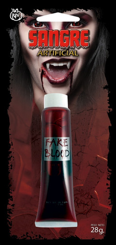 Maquillaje Sangre Falsa Halloween Disfraz Fiesta