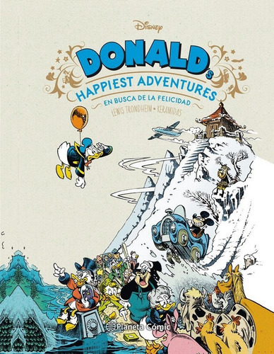Donald Happiest Adventures, De Trondheim. Editorial Planeta Cómic, Tapa Dura En Español