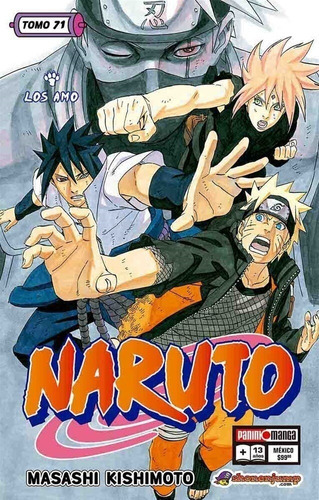 Naruto: Manga, De Ken Wakui., Vol. 71. Editorial Ivrea, Tapa Blanda, Edición Argentina En Español, 2021