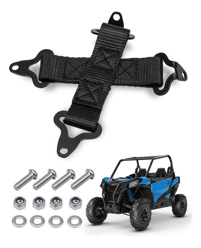 Correa Limitadora Puerta Apta Para Can Am Maverick X3 Nailon