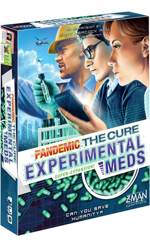 Pandemic The Cure Experimental Meds Juego De Mesa Expansión 