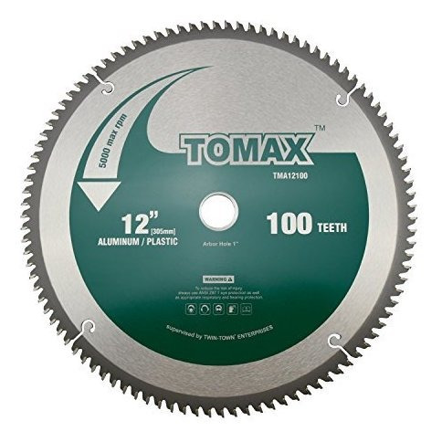 Tomax Hoja Sierra Metal Tcg 12 100 Diente Aluminio No