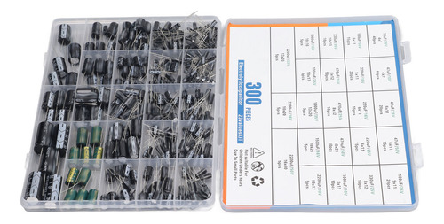 Condensador Electrolítico De Aluminio, 300 Piezas, Capacitor