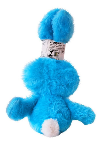 Imagem 3 de 4 de Pelúcia Coelho Sansão Azul Turma Da Mônica Baby Brink 1024