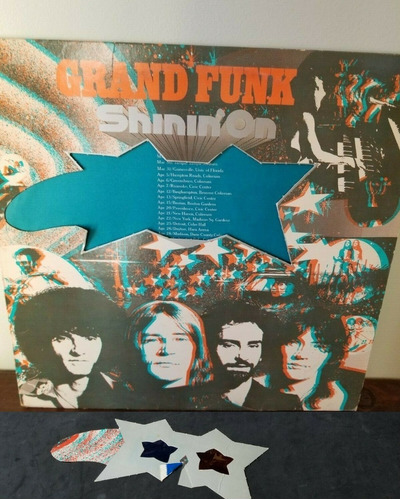  Vinilo Grand Funk Shinin On 1974 Locomotion, To Get Back In