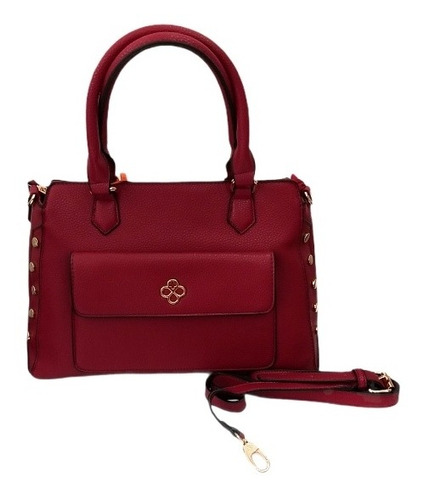 Bolso Jaime Ibiza Rojo Merlot Dama Accesorios Nueva Original