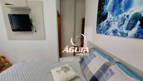Imagem 28 de 30 de Cobertura Com 3 Dormitórios À Venda, 84 M² + 84 M² Por R$ 522.000 - Vila Pires - Santo André/sp - Co1002