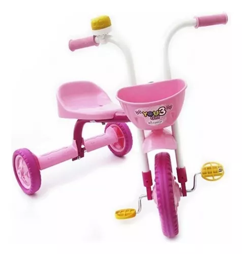 Triciclo 3 Rodas Bicicleta Infantil Menina Ultra Bike com o Melhor