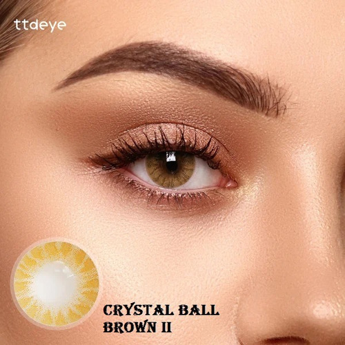 Pupilentes Ttdeye De Tu Eleccion + Crystal Ball De Regalo