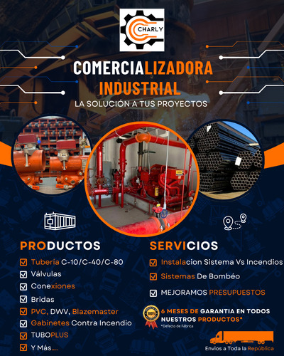 Tubo Ranurado 1 - 12` C-10 Ul/fm Contra Incendio(cotizacion)