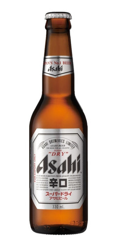 Cerveza Asahi Super Dry 330 Ml