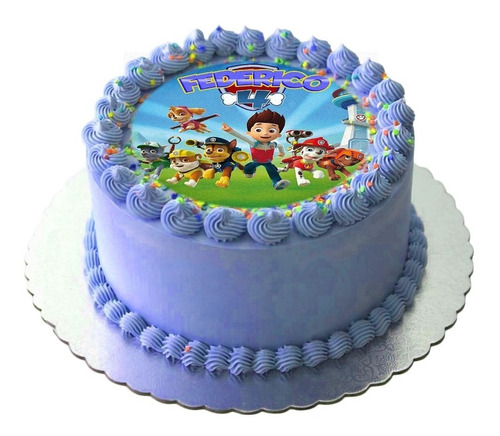 Láminas Comestibles Paw Patrol - Patrulla Canina Para Tortas