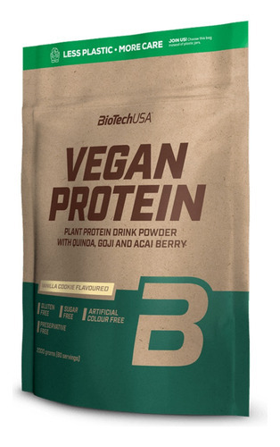 Vegan Protein | 2kg | 80 Servicios Sabor Vanilla-cookies