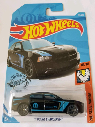 Hot Wheels Muscle Mania Cargador Dodge Rt Negro