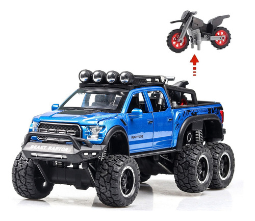 Miniatura Tuning 1:28 Edición Autos De Metal Ford Raptor F15