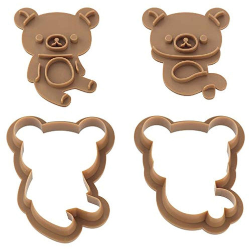 Kai Conjunto De Moldes Punzonado Galletas Rilakkuma Dn0202