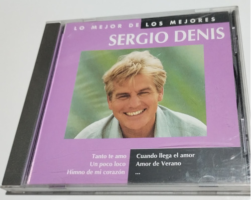 Sergio Denis Cd Lo Mejor De Los Mejores 