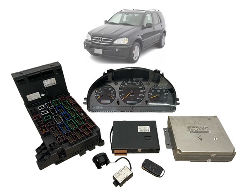Kit Code Modulo Injeçao Mercedes Ml320 3.2 V6 1998 1999