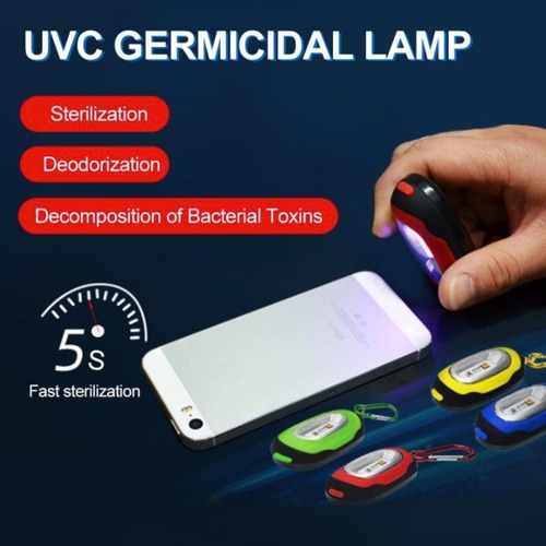 Germicida Portátil Con Luz Ultravioleta 270nm
