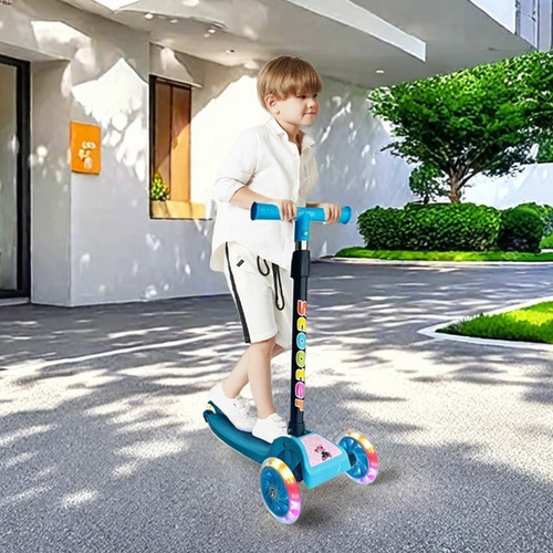 Scooter Patín Del Desmontable Luces Led Para Niña Niño