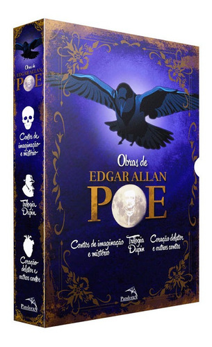 Box Obras Edgar Allan Poe Vol 2 Contos Imaginação E Mistério